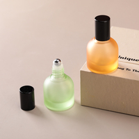 Botol Roll On Minyak Serum Esensial Grosir 10ml, Botol Kaca Parfum Deodoran Kosmetik Berlapis Embun dengan Kotak Kertas