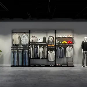 Kundenspezifisches Design von Lademöbeln Einkaufszentrum Schaufenster Regal Einzelhandel Ladenbekleidung Schau