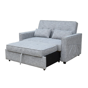 Gấp sàn ghế đôi sofa giường nệm Bộ nhớ bọt có thể gập lại gấp Sofa đặt đồ nội thất phòng khách - Product Image 4
