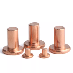 Remaches de Aluminio Sólido Personalizados por el Fabricante, Remaches de Acero Sólido de 4 mm y 8 mm, Remaches Sólidos de Acero Inoxidable M6 con Cabeza Redonda Plana - Product Image 5