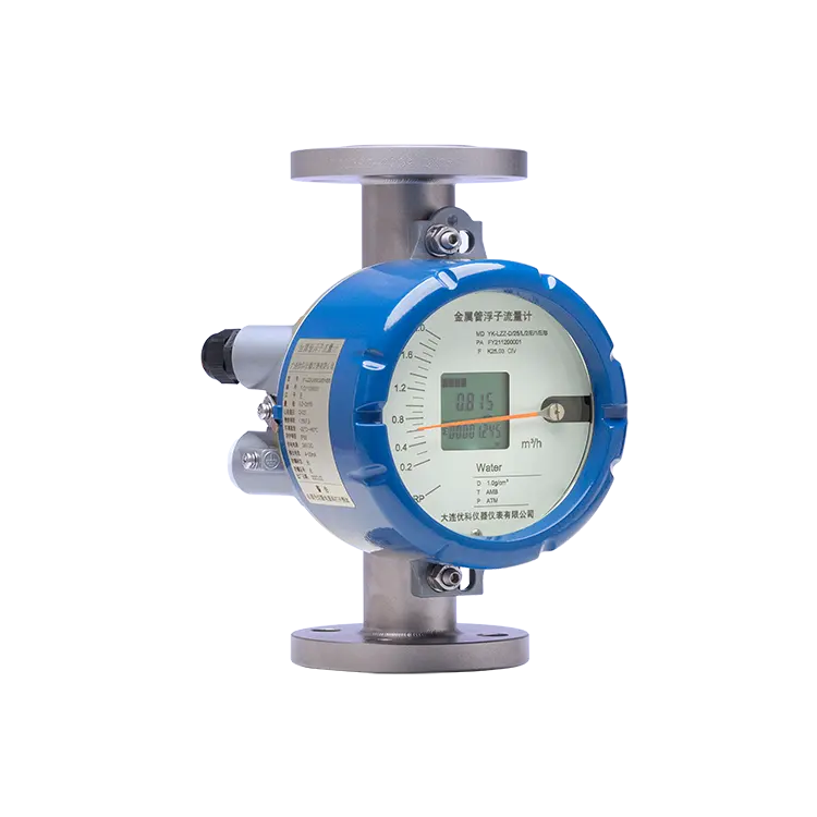 Ucuz fiyat Dn80-10Mpa dijital oksijen debimetre rotametre Metal boru değişken alan debimetre