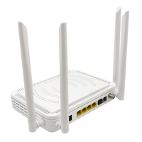 1XPON + 4GE + 1POTS + CATV ++ WIFI5 Unité de réseau optique FTTX FTTH XPON GPON EPON AC1200 1200Mbps WiFi5 CATV ONU ONT