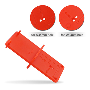 Hinge Hole <b>Drilling</b> 35mm 40mm Hing Installation <b>Jig</b> Door Cabinet Hinge Hole Locator Woodworking Tool - Product Image 3