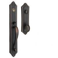 [Full Brass] Diseños de manija de cerradura de puerta delantera de diseño antiguo a buen precio