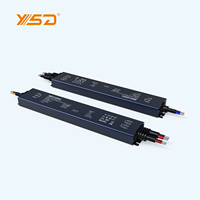 IP67 Triac 0/1-10V 5 en 1 gradation 100W CE RoHs UL 12V 24V 5 ans de garantie Pilote de LED pour l'éclairage Led