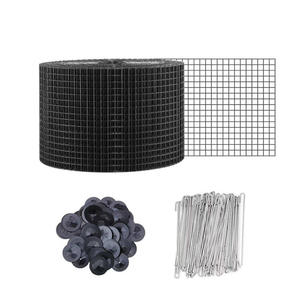 Filet anti-oiseaux en métal écologique, longueur 30m, noir/vert, <span class=keywords><strong>kit</strong></span> de prévention des nuisibles pour le contrôle des oiseaux - Product Image 5