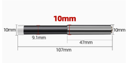 YINGPAI CE-430 Détecteur de bord numérique CNC, longueur 90 mm, tige 10 mm, diamètre de la sonde 4 mm, blindé magnétiquement, accessoire pour machines-outils 1