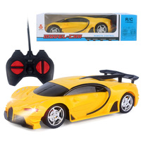 Nouveau Véhicule Sportif Électrique pour Enfants 1:18 Simulation Voiture de Course Télécommandée Quatre Voies Jouet