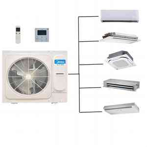 เครื่องปรับอากาศแบบแยกส่วนหลายจุด รุ่น Cassette Indoor Unit One Drive Four Five Six Multi Split Air Conditioner Zone Multi Zone Air Conditioner - Product Image 1
