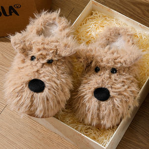 Nouveau produit : Chaussons d'intérieur chauds et doux en peluche à bout fermé, antidérapants, pour l'hiver, pour fabricants de chaussons, en promotion - Product Image 5