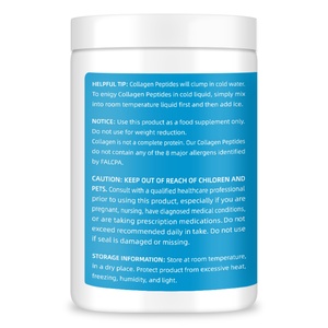 Proteínas de Hueso Hidrolizadas de Grado Alimenticio, 100% Naturales, Péptidos de Colágeno Marino de Pescado, Peso Neto 246g - Product Image 6