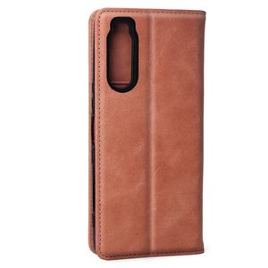 Vente flash : Étui de téléphone en cuir véritable avec porte-cartes et rabat pour iPhone 5 par la marque Aarons - Product Image 3