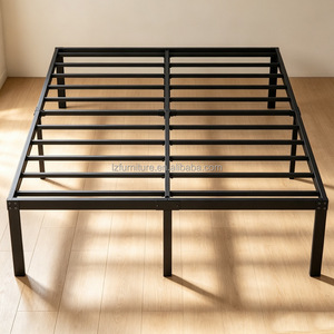 Bedroom Furniture Mesh <b>Base</b> Frame Twin Full Size Low Chinese <b>Platform</b> <b>Bed</b> - Product Image 6