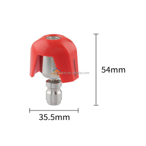 回転式高速プラグジェット曲げジョイントノズル高圧360度回転ユニバーサルクリーニングガン洗車機スプレーノズル用 - Product Image 6
