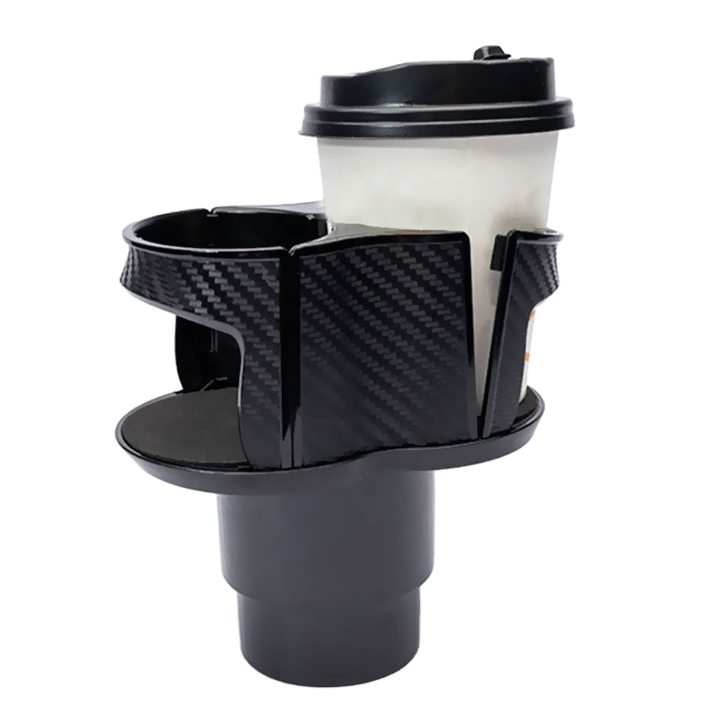 ABS   Rubber Car Cup Holder Box | Center Console Drink Holder | Car Interior Accessories by Yiwu Sha