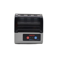 Printer Label Produk 80mm Thermal Portabel Mini Printer Barcode dengan Baterai Isi Ulang