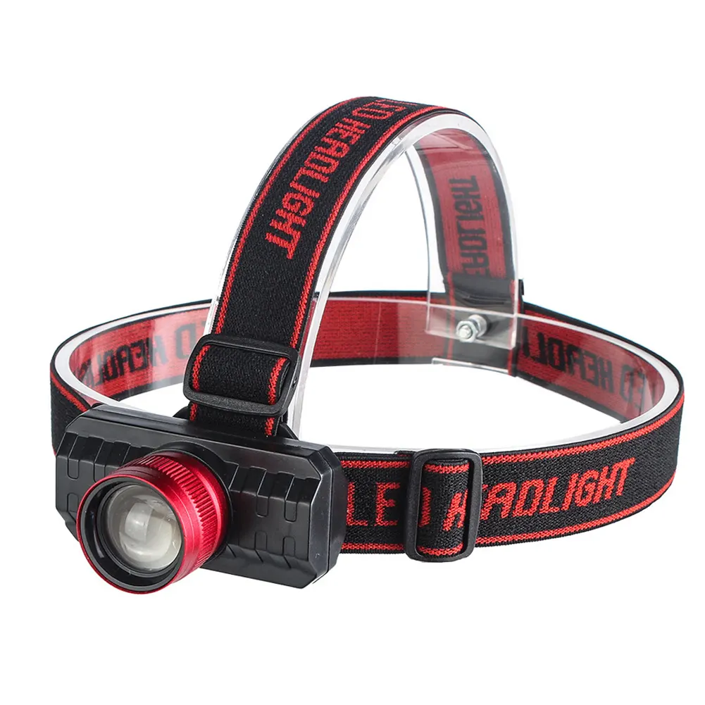 Hot Sale High Quality Promotion Lightweight Ultra Bright Rechargeable Head lamp Multifunction Led lighting Torch Cheap Headlamp