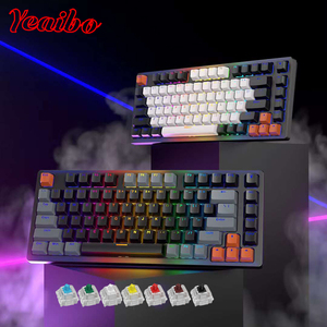 Chasis negro nogal ultraligero, hardware tipo C, kit de perfiles, accesorios <span class=keywords><strong>para</strong></span> niños, Gundam, <span class=keywords><strong>teclado</strong></span> compacto <span class=keywords><strong>para</strong></span> juegos - Product Image 2