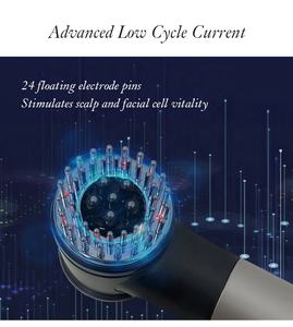 Meiboyi, cepillo eléctrico de pelo de mano de gama alta para masaje, aplicador de aceite de cuero cabelludo, masajeador de cuero cabelludo, peine para el crecimiento del cabello, salón de belleza - Product Image 3