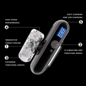 Machine sexuelle souple en TPE pour fellation, stimulateur automatique, 10 vitesses de poussée et de vibration, contrôle par application IA, masturbateur masculin, jouet sexuel pour hommes - Product Image 5