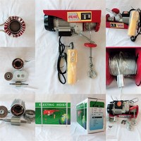 PA type PA250kg PA500 500kg 220v moteur 1000kg petit mini câble électrique poulie palan à chaîne