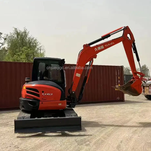 Excavadora Kubota KX163 usada de fabricación japonesa, precio más bajo en stock para demolición agrícola - Product Image 2