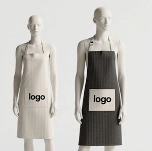 Reusable 100% Polyester Custom Printed Kitchen <b>Apron</b> Custom Unisex <b>Apron</b> 2 <b>Pockets</b> Adjustable Custom Label Logo Custom Colors - Product Image 1