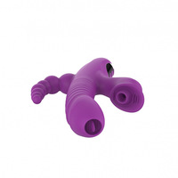 Intelligentes Heiz- und Saugfunktion-Teleskop-Oszillations-Analsexspielzeug für Frauen; Klitoris-Leck-Dildo mit Dual-Vibration KRS-080 für Erwachsene