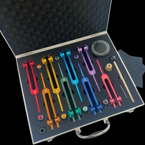 8 cầu vồng màu hỗn hợp điều chỉnh ngã ba biểu tượng tùy chỉnh in laser điều chỉnh ngã ba bộ với điều chỉnh ngã ba Exciter - Product Image 4