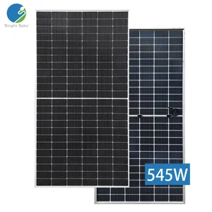 태양 pv 판매 모든 블랙 도매 모노 550 와트 540w 500w 450w 태양 전지 패널 solares para casa