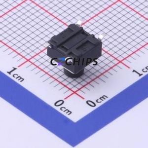 TS-1095S-A6B2-C2D1 Tactile Switch SMD-4P,6x6mm Switch Single Pole Single Throw Round Button 1.8N Vertical Mount - Product Image 2