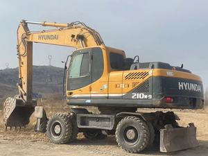 Excavadora de ruedas usadas de segunda mano Hyundai de precio especial de Corea original - Product Image 4