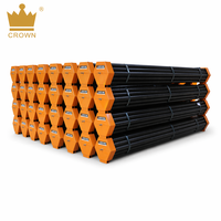 AQ BQ NQ HQ PQ HWT Wireline Core Drill Rod CROWN 950 untuk Proyek Kontraktor Pengeboran Eksplorasi Pertambangan