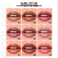 Haute Qualité Rouge À Lèvres Naturel Longue Durée Logo Soie Texture Vegan Teinté En Gros Personnalisé Marque Privée Rouge À Lèvres