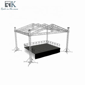 Estructura de Aluminio Portátil para Iluminación de Escenarios al Aire Libre con Pantalla LED, Soporte para Altavoces para Bodas y Eventos - Product Image 1