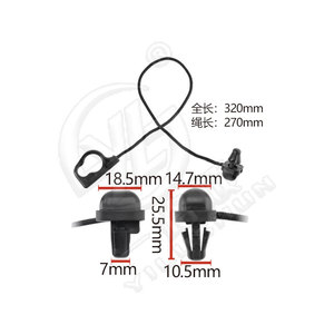 Cordon de fixation suspendu en nylon Z114 pour la fixation de la cloison de coffre de voiture, compatible avec les véhicules Vauxhall Opel - Product Image 4