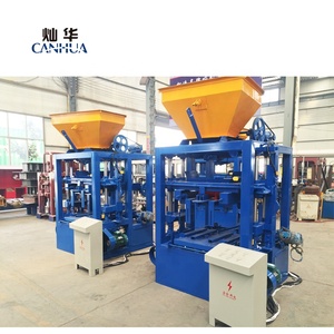 <strong>QT4</strong>-<strong>24</strong> <strong>Manually</strong> Semi-automatic Brick Making <strong>Machine</strong> of Small Business Customized Small Engine Parts Concrete 4-<strong>5</strong> Worker 2500 40S - Product Image 5