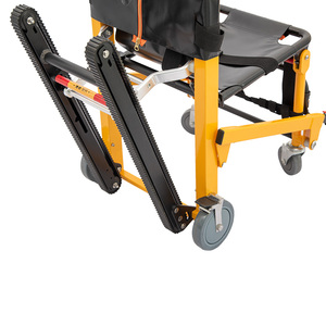 <span class=keywords><strong>Chaise</strong></span> roulante pliable pour monter les escaliers, <span class=keywords><strong>chaise</strong></span> d'<span class=keywords><strong>évacuation</strong></span> d'urgence portable pour la sauvegarde et le transfert des patients sur les escaliers - Product Image 5