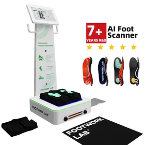 2024 Top Quality Whole Sale Ai 3D Foot Scanner For Shoe Store Custom Insole Mold Orthotics Gait Analysis
