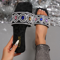 Sandales plates pour femmes de qualité supérieure, élégantes et sexy, à bout ouvert, pour l'été, décontractées, grandes tailles, style plage