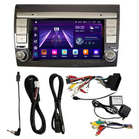 Autoradio Android HD 7 pouces avec GPS, navigation, système multimédia pour Fiat Bravo 2008-2011, écran central grand format