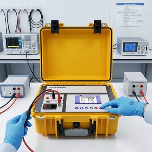 Probador de Corriente de Capacitancia del Sistema de Punto Neutro, Medidor de Inductancia de Redes Eléctricas, Probador Eléctrico de Potencia para Subestaciones - Product Image 3
