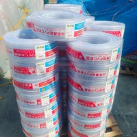 Tuyau d'arrosage de jardin flexible et durable en PVC renforcé de fibres tressées haute pression 6 mm pour l'irrigation