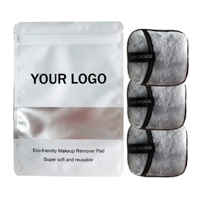 Tampons démaquillants avec bandeaux de serviette pour le visage Spa Lingettes de maquillage réutilisables Chiffons nettoyants pour le visage en coton microfibre <span class=keywords><strong>lavable</strong></span> pour - Product Image 4