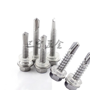 Tornillo Autoperforante Hexagonal de Acero Inoxidable 410 para Tejas Metálicas de Alta Resistencia - Product Image 1