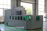 Cintreuse de panneaux motorisée entièrement automatique en acier inoxydable PBE2000 de haute précision pour panneaux muraux de portes d'ascenseurs, machine de pliage CNC