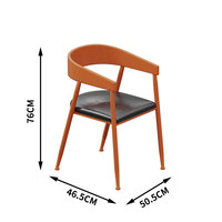 Ensemble de bar moderne de style industriel en bambou, tables et chaises avec structure métallique, personnalisable pour cafés, salles de billard, salons de thé, zones de réception