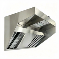 Hotte de cuisine professionnelle en acier inoxydable Jingzhilan pour hôtels et cuisines, avec boîtier en acier inoxydable