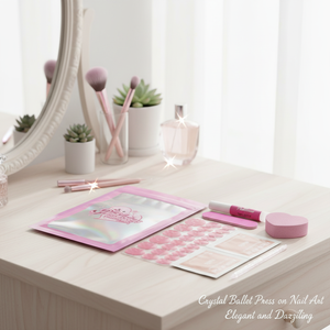 Unghie Finte Crystal Ballet Eleganti e Scintillanti - Product Image 3