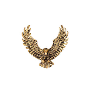 Nouvelle mode Europe et Amérique lumière luxe mode aigle Badge broche pour hommes Corsage costume manteau broche accessoires - Product Image 3